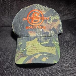 Camo Garth Brooks World Tour Cap